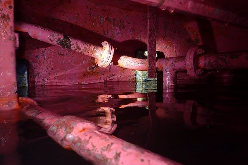 Sea Chest Internal Pipelines
