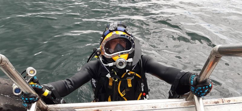 Commercial Diver To Service Your Ship