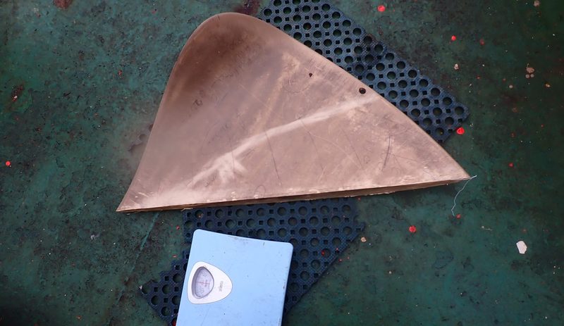 Doubler plate repair on a vessel hull